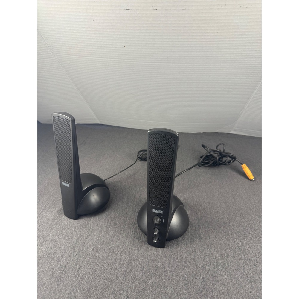 Altec Lansing ATP3 Multimedia Computer Speaker System Satellites Only Black